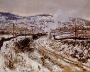 克劳德 莫奈 : Train in the Snow, Argenteuil